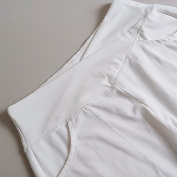 G4Free High Waist Wide Leg Yoga Capris - Picture 4 of 14